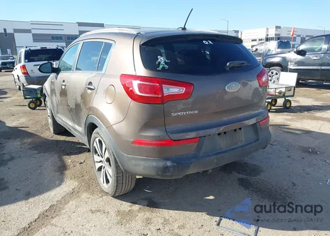 2013 Kia Sportage Ex from USA, damaged, VIN KNDPC3A25D7460937